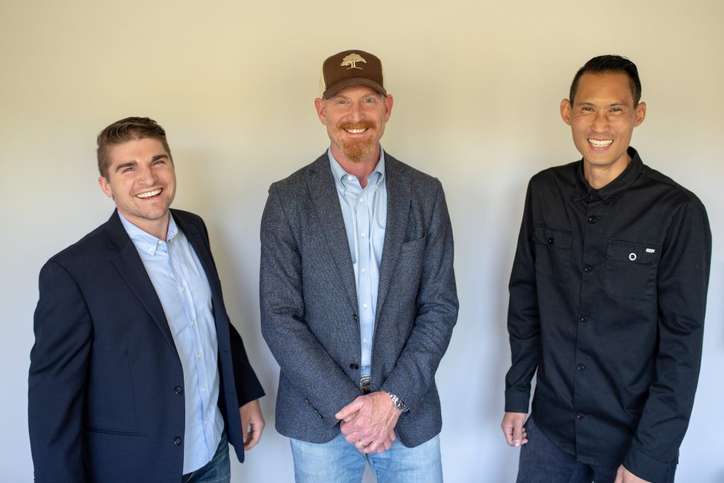 Andy Wolverton, Aaron Farichild, Sam Lai, co-founders of Green Canopy, building homes, relationships, and businesses that help regenerate communities and environments.
